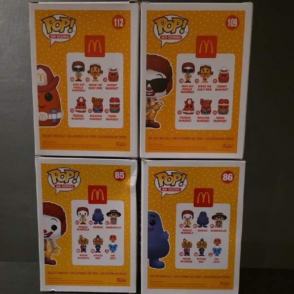 Funko Pop! McDonald's Ad Icons Set - Picture 2 of 10